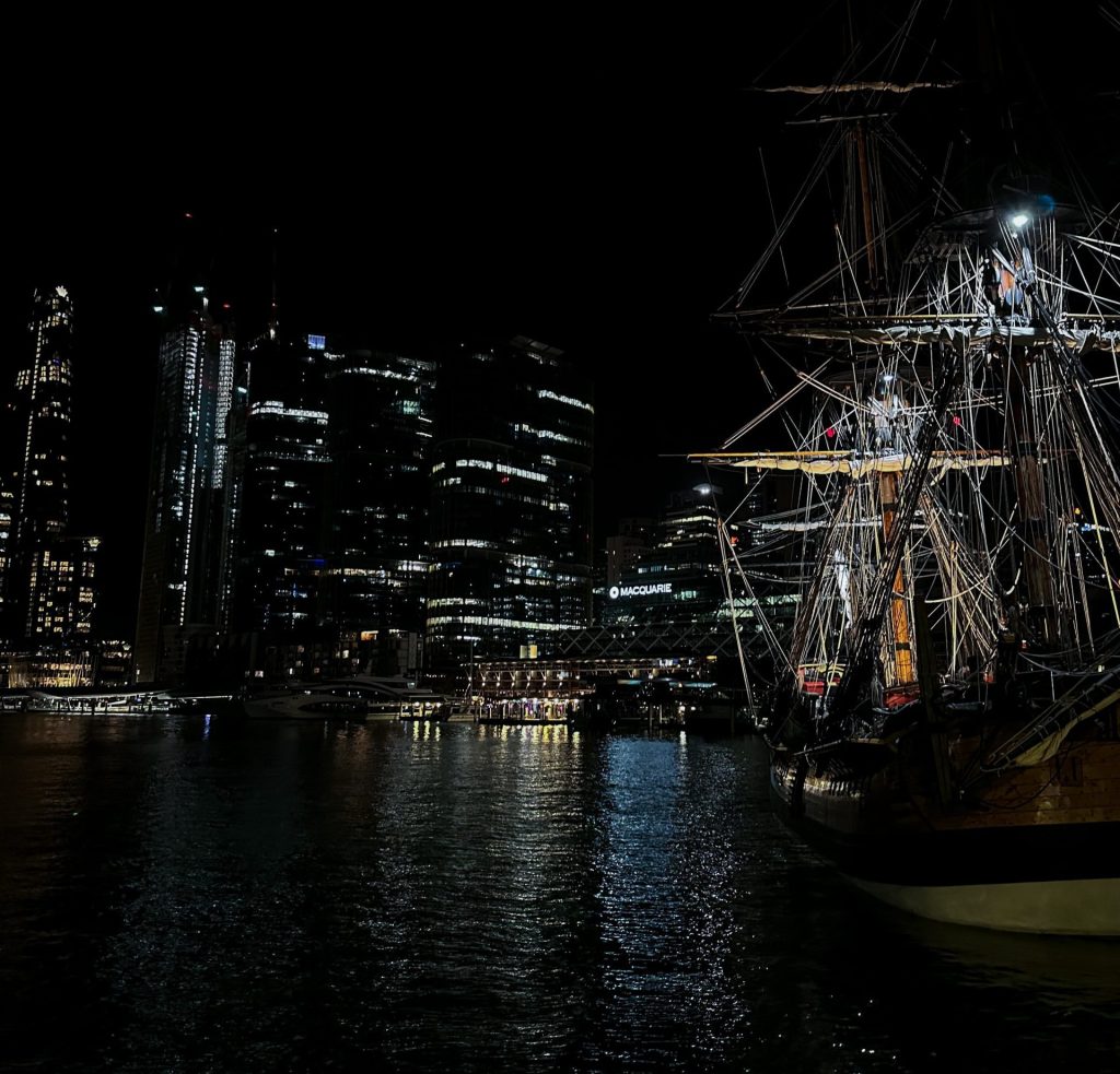 Vistas de la ciudad de Pyrmont en Sydney , Australia.