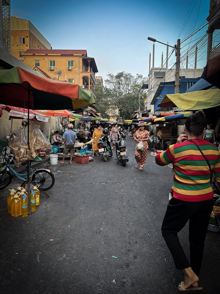Calles de phnom phen