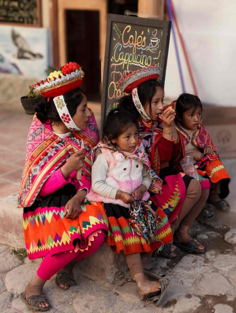 Niñas en cusco, perú